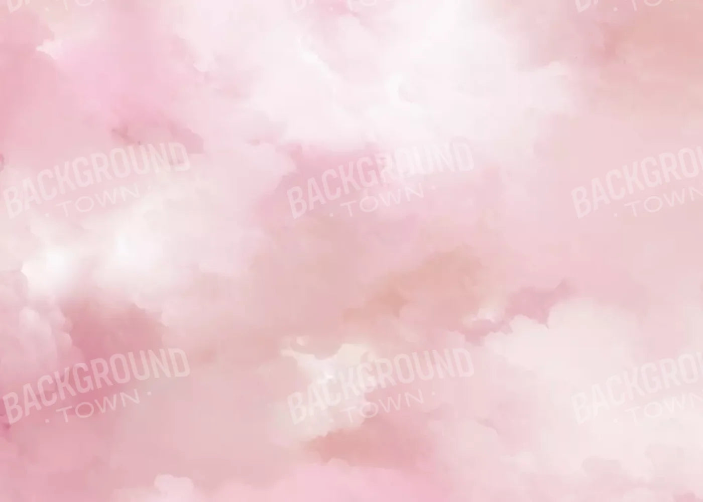 Cotton Candy Pink Sky 7’X5’ Ultracloth (84 X 60 Inch) Backdrop