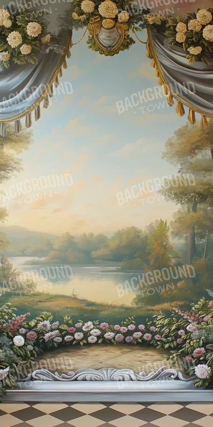 Country Garden Scenic 10’X20’ Ultracloth (120 X 240 Inch) Backdrop