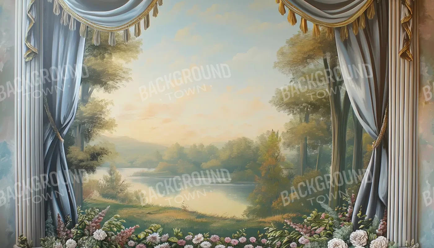 Country Garden Scenic 14’X8’ Ultracloth (168 X 96 Inch) Backdrop