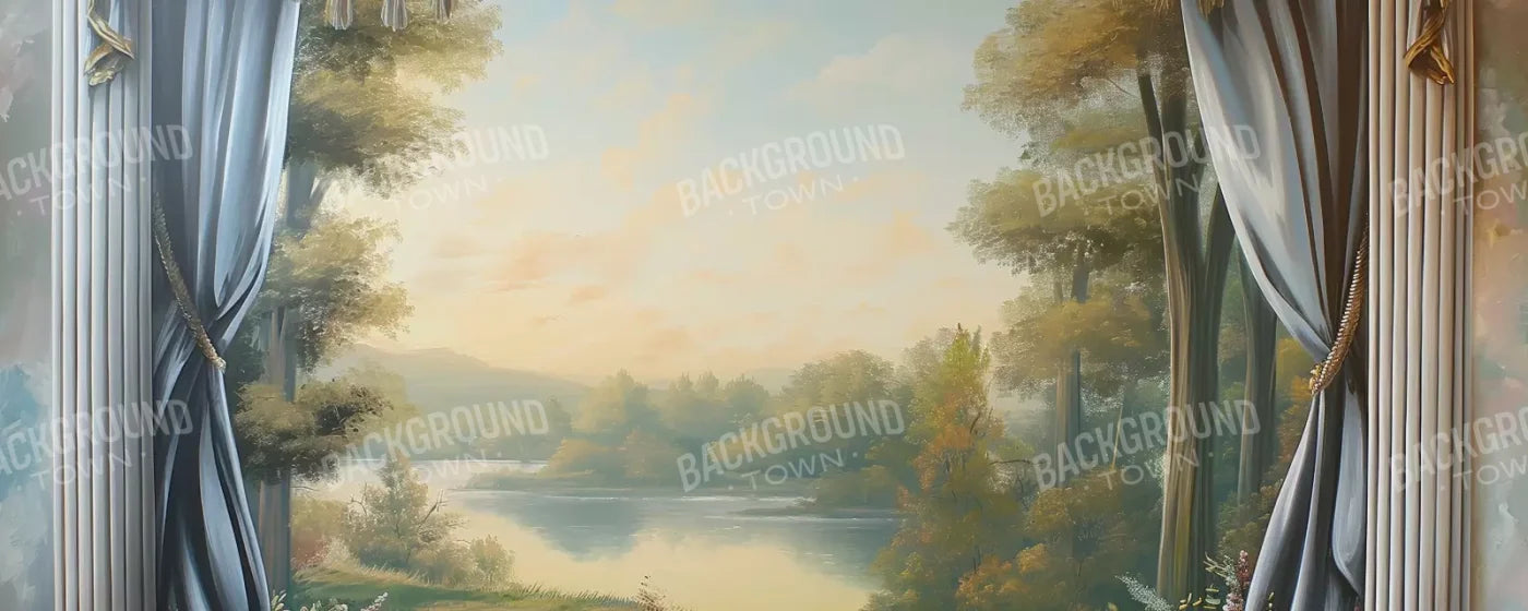 Country Garden Scenic 20’X8’ Ultracloth (240 X 96 Inch) Backdrop