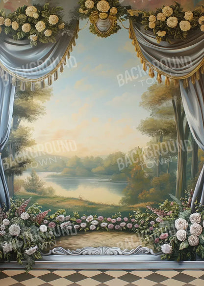 Country Garden Scenic 5’X7’ Ultracloth (60 X 84 Inch) Backdrop