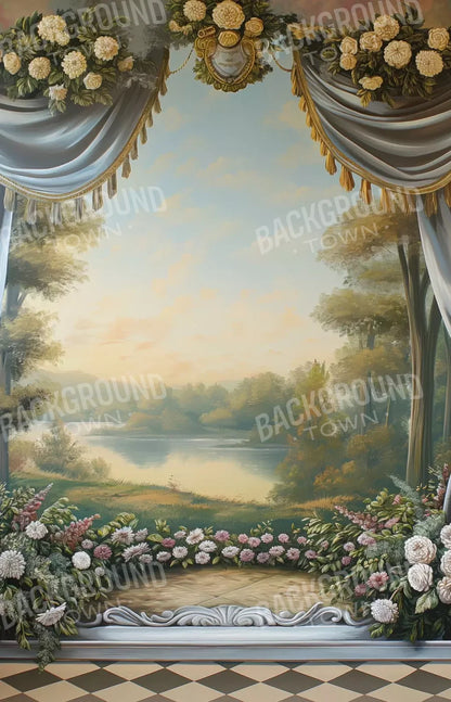 Country Garden Scenic 9’X14’ Ultracloth (108 X 168 Inch) Backdrop
