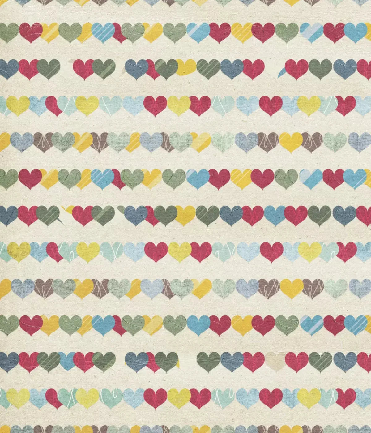 Country Hearts 10X12 Ultracloth ( 120 X 144 Inch ) Backdrop