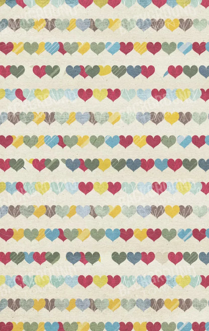 Country Hearts 10X16 Ultracloth ( 120 X 192 Inch ) Backdrop