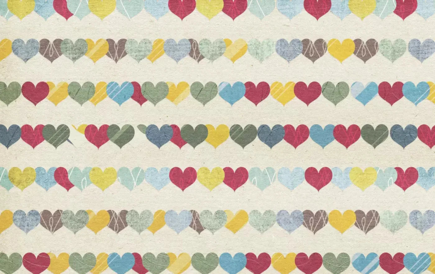 Country Hearts 16X10 Ultracloth ( 192 X 120 Inch ) Backdrop