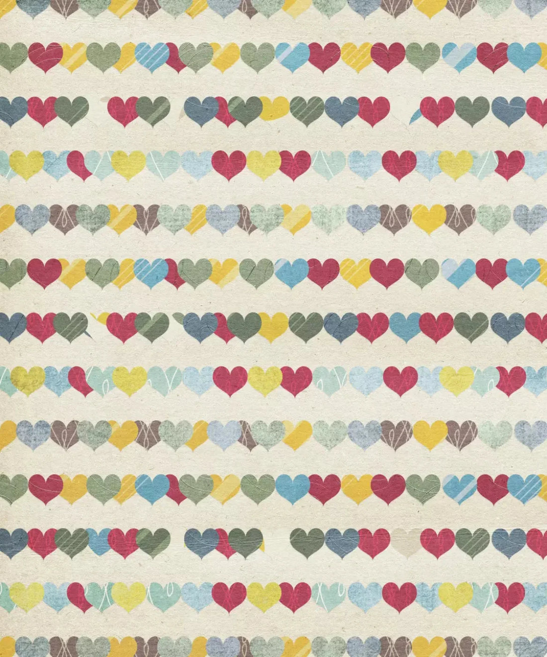 Multi-Color Valentines Day Backdrop for Photography