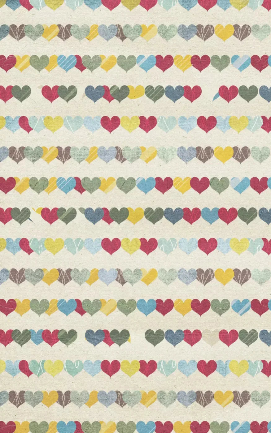 Country Hearts 9X14 Ultracloth ( 108 X 168 Inch ) Backdrop