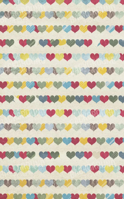 Country Hearts 9X14 Ultracloth ( 108 X 168 Inch ) Backdrop