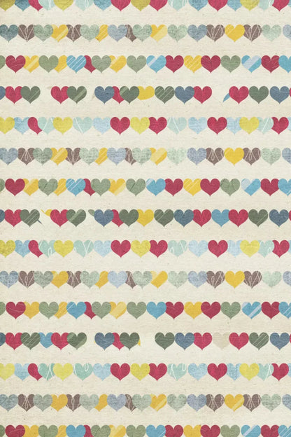 Country Hearts 4X5 Rubbermat Floor ( 48 X 60 Inch ) Backdrop