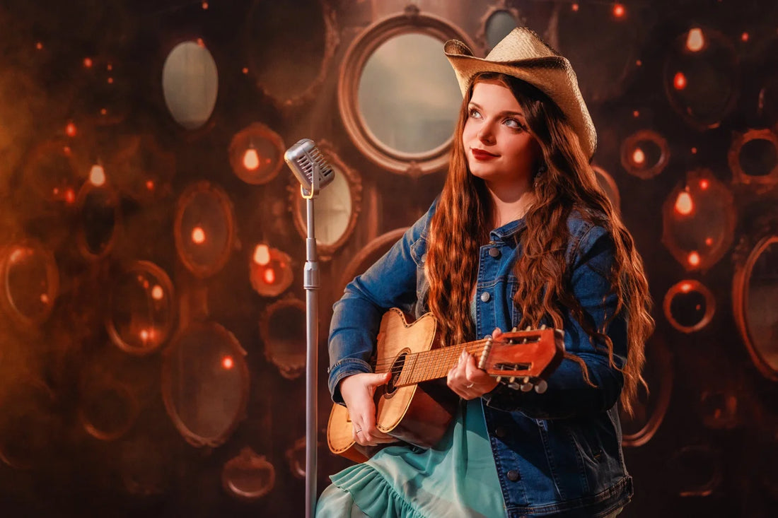 Country Mirror Stage Backdrop