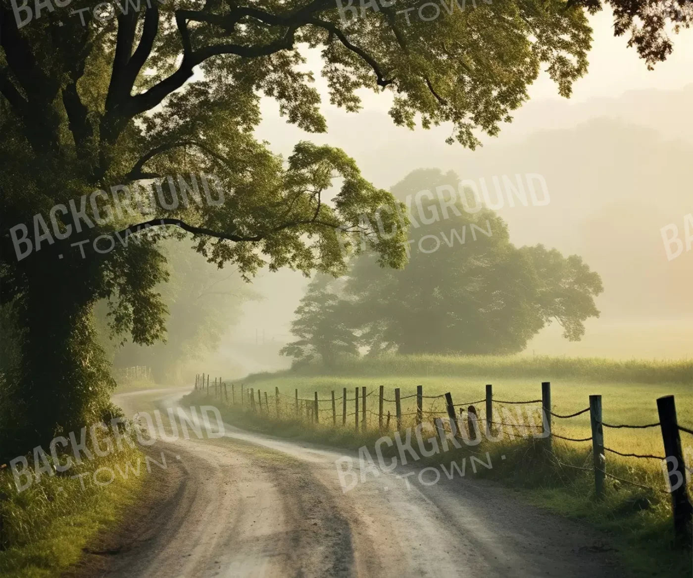 Country Road Ii 5’X4’2 Fleece (60 X 50 Inch) Backdrop