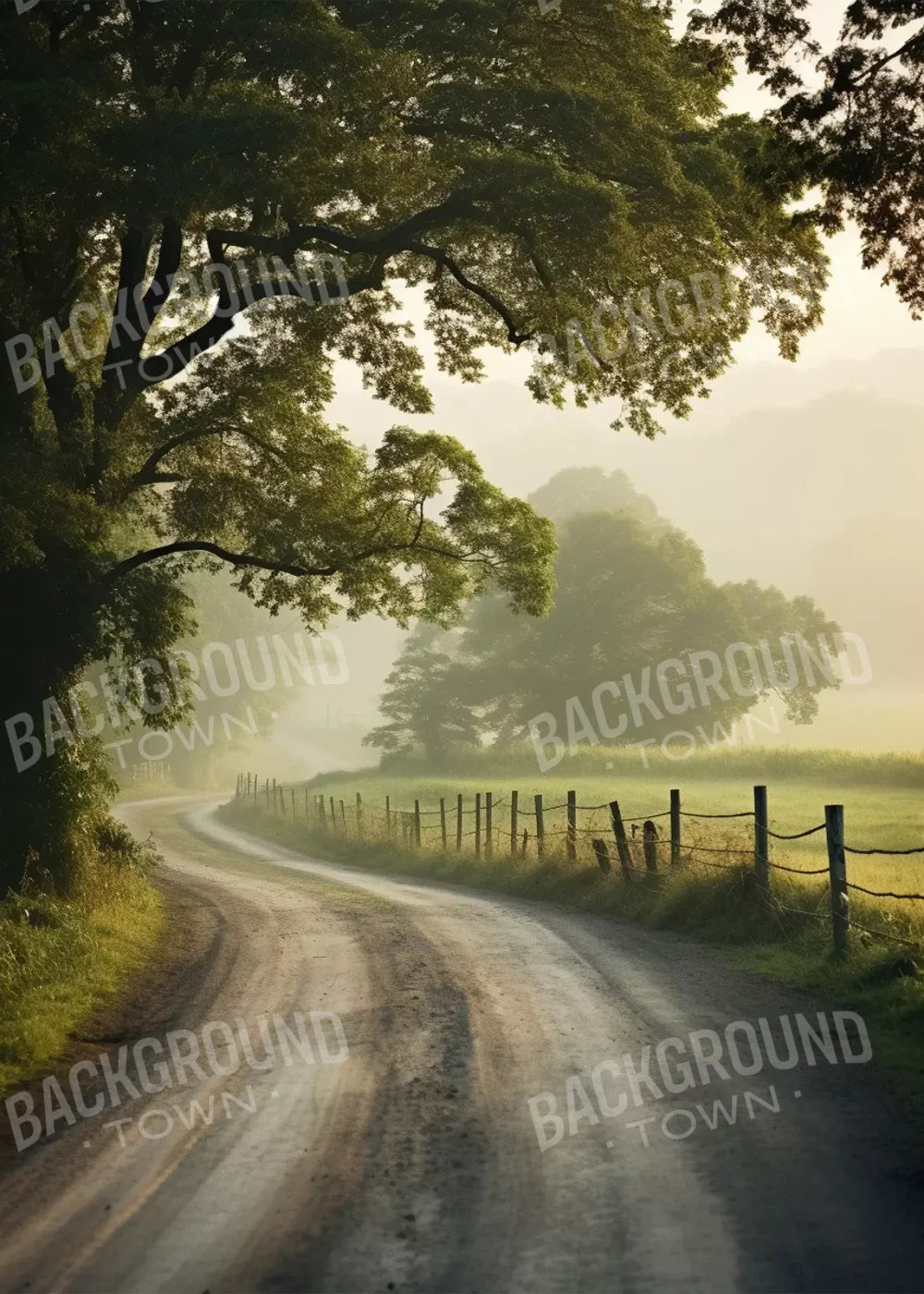 Country Road Ii 5’X7’ Ultracloth (60 X 84 Inch) Backdrop