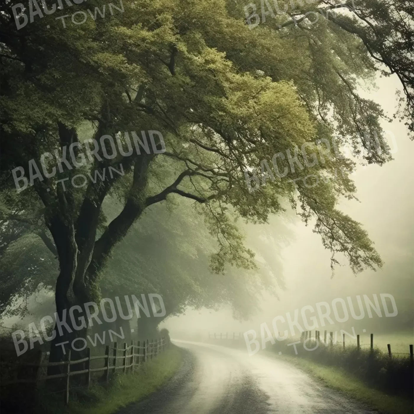 Country Road Iii 8’X8’ Fleece (96 X Inch) Backdrop