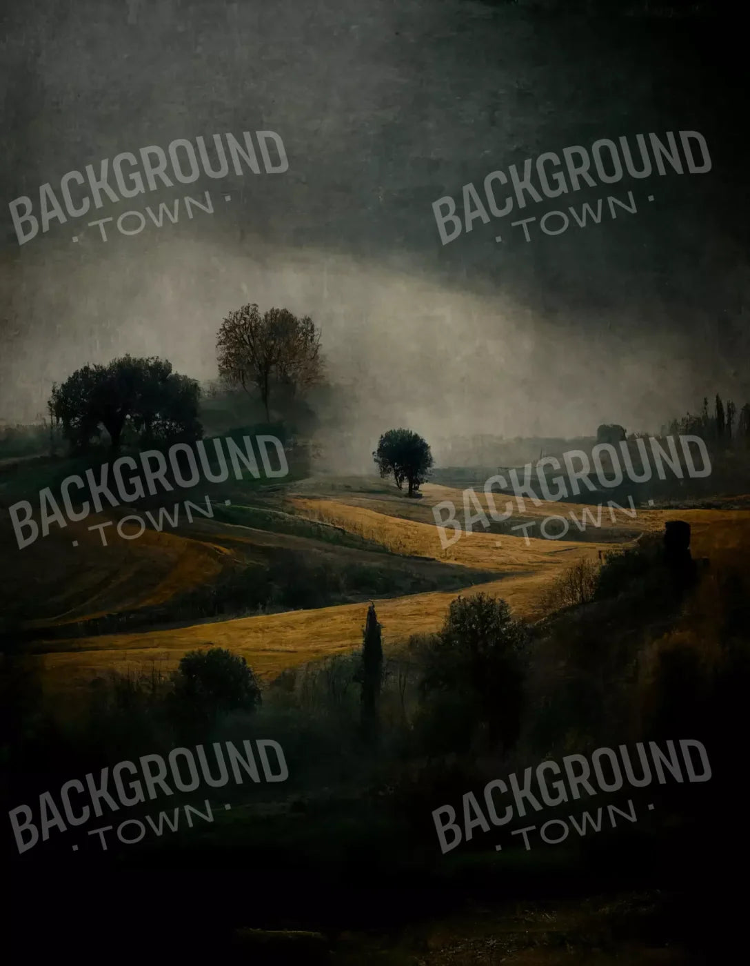 Countryside I 6’X8’ Fleece (72 X 96 Inch) Backdrop