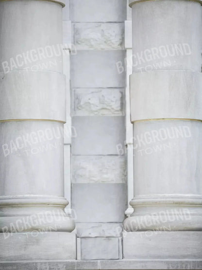 Courthouse 8X10 Fleece ( 96 X 120 Inch ) Backdrop