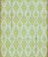 Green Damask Backdrop for Photography