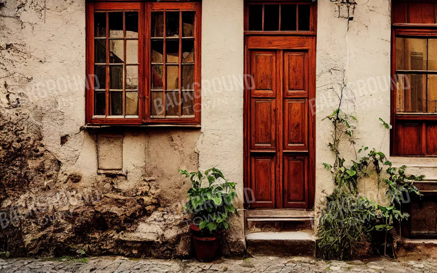 Cozy Street 14’X9’ Ultracloth (168 X 108 Inch) Backdrop