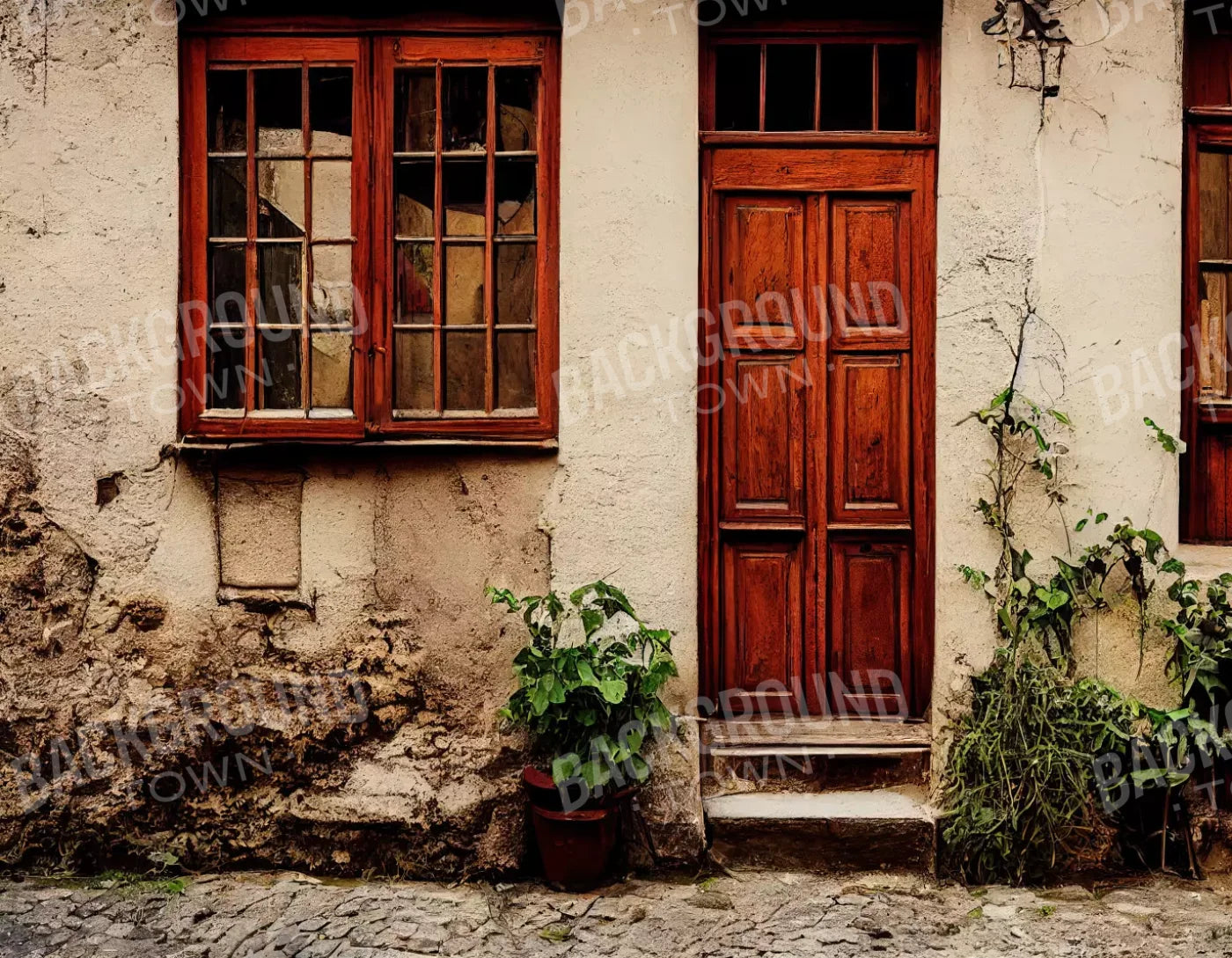 Cozy Street 8’X6’ Fleece (96 X 72 Inch) Backdrop