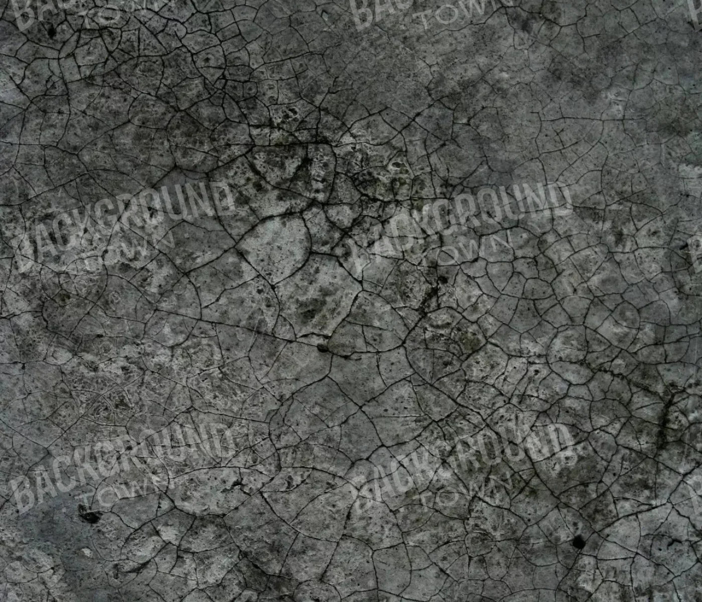 Cracked Concrete Floor 12X10 Ultracloth ( 144 X 120 Inch ) Backdrop