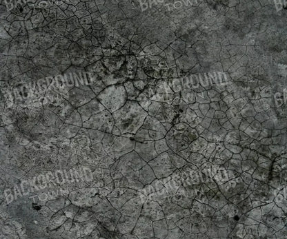 Cracked Concrete Floor 5X42 Fleece ( 60 X 50 Inch ) Backdrop