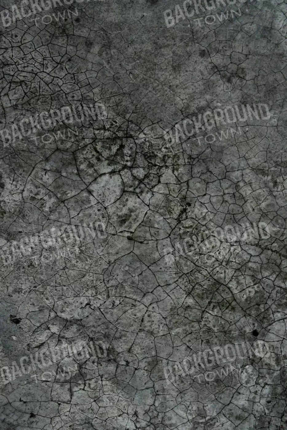 Cracked Concrete Floor 5X8 Ultracloth ( 60 X 96 Inch ) Backdrop