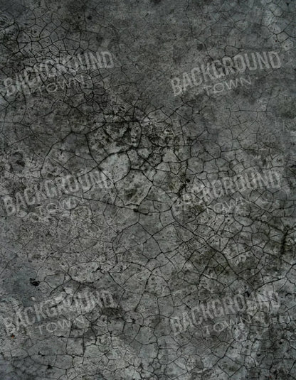 Cracked Concrete Floor 6X8 Fleece ( 72 X 96 Inch ) Backdrop