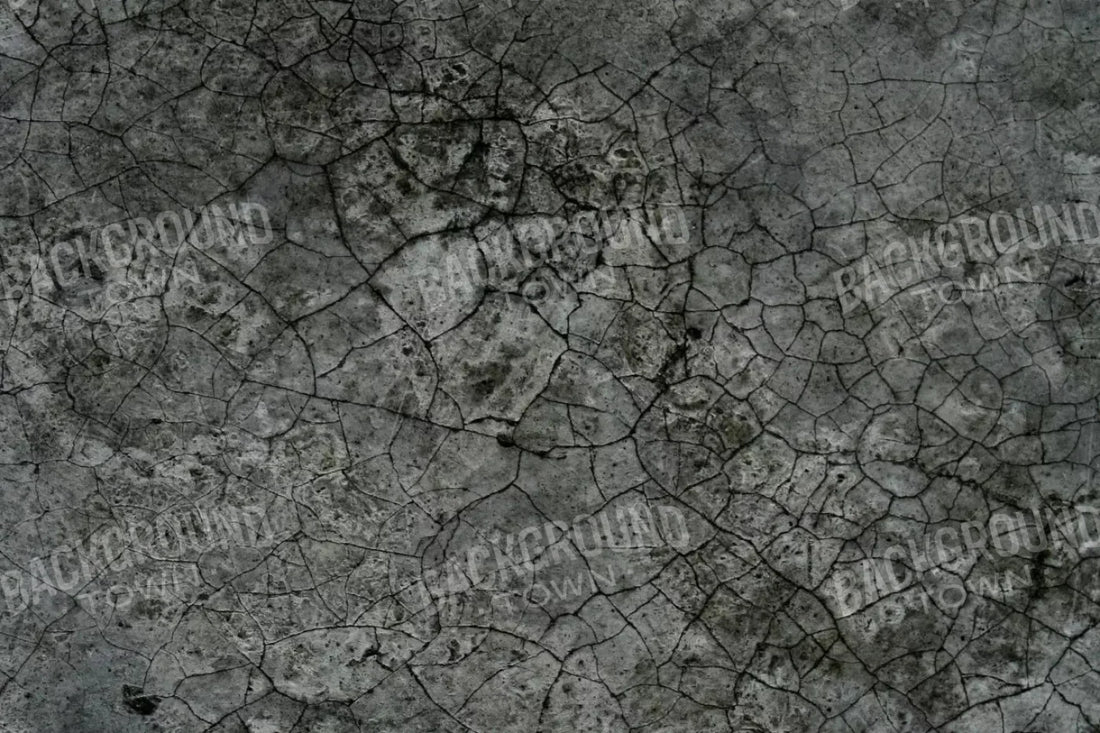 Cracked Concrete Floor Rubbermat 5X4 ( 60 X 48 Inch )