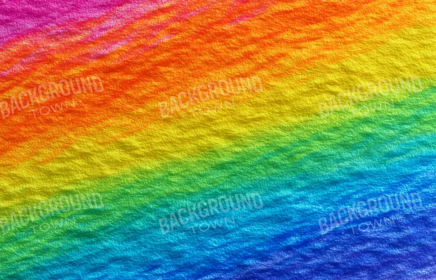 Crayon Rainbow 14’x9’ UltraCloth (168 x 108 inch) Backdrop