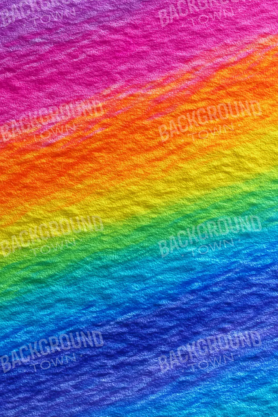 Crayon Rainbow 8’x12’ UltraCloth (96 x 144 inch) Backdrop