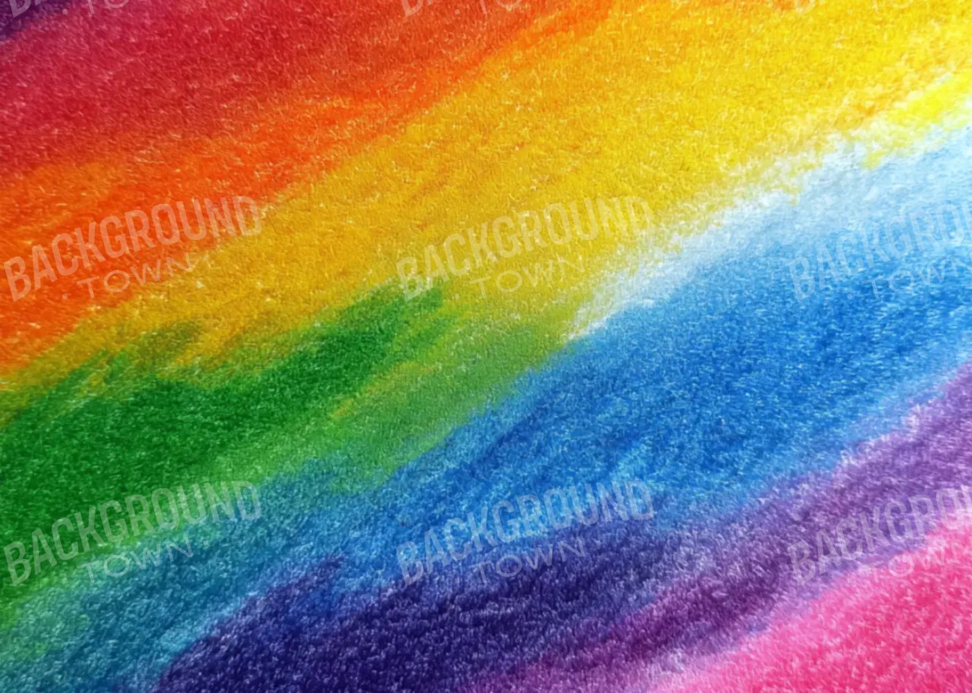 Crayon Waves 7’x5’ UltraCloth (84 x 60 inch) Backdrop