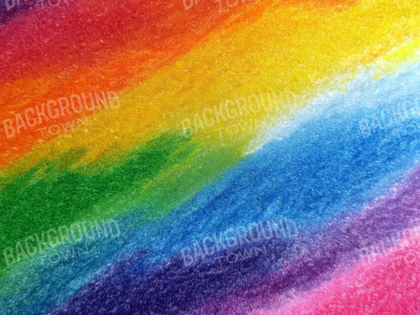 Crayon Waves 8’x6’ Fleece (96 x 72 inch) Backdrop