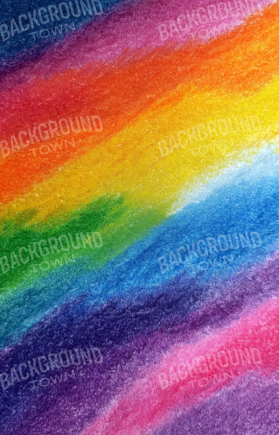 Crayon Waves 9’x14’ UltraCloth (108 x 168 inch) Backdrop