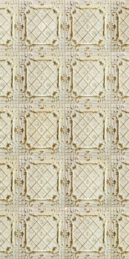 Cream Tiles 10X20 Ultracloth ( 120 X 240 Inch ) Backdrop