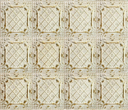 Cream Tiles 12X10 Ultracloth ( 144 X 120 Inch ) Backdrop