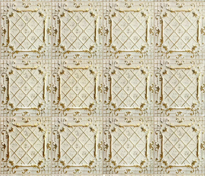 Cream Tiles 12X10 Ultracloth ( 144 X 120 Inch ) Backdrop