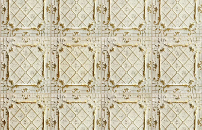 Cream Tiles 12X8 Ultracloth ( 144 X 96 Inch ) Backdrop