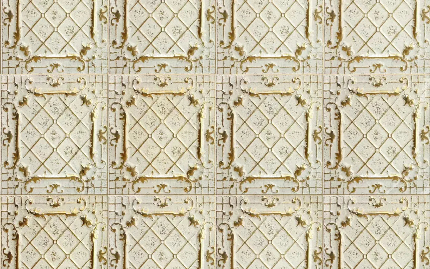 Cream Tiles 14X9 Ultracloth ( 168 X 108 Inch ) Backdrop