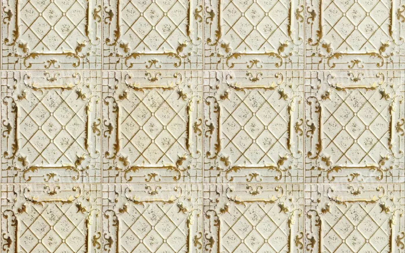 Cream Tiles 14X9 Ultracloth ( 168 X 108 Inch ) Backdrop