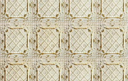 Cream Tiles 16X10 Ultracloth ( 192 X 120 Inch ) Backdrop