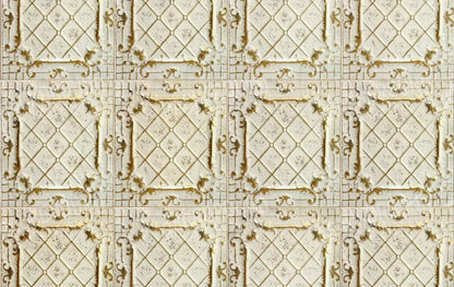Cream Tiles 16X10 Ultracloth ( 192 X 120 Inch ) Backdrop