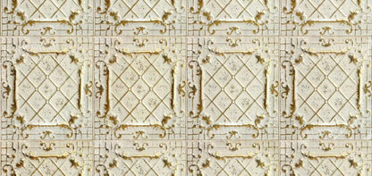 Cream Tiles 16X8 Ultracloth ( 192 X 96 Inch ) Backdrop