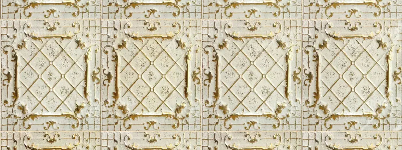 Cream Tiles 20X8 Ultracloth ( 240 X 96 Inch ) Backdrop