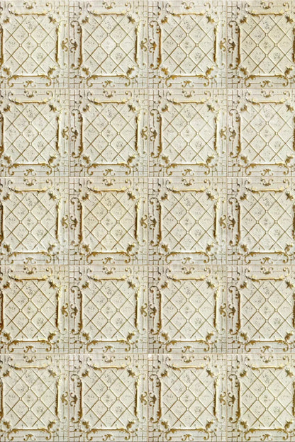 Cream Tiles 5X8 Ultracloth ( 60 X 96 Inch ) Backdrop