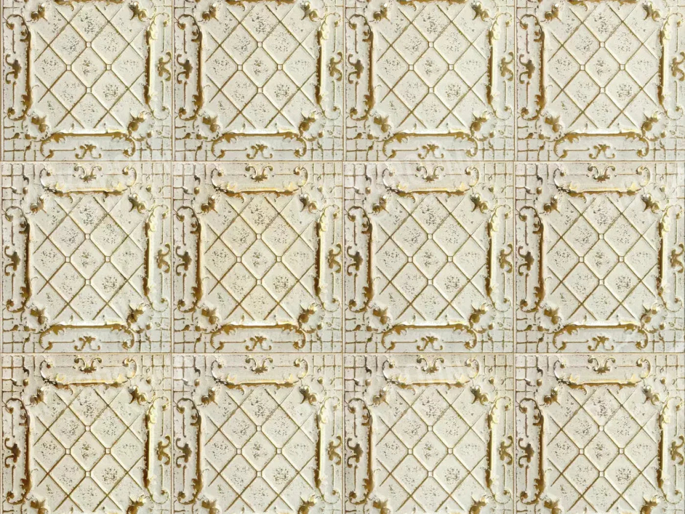 Cream Tiles 7X5 Ultracloth ( 84 X 60 Inch ) Backdrop