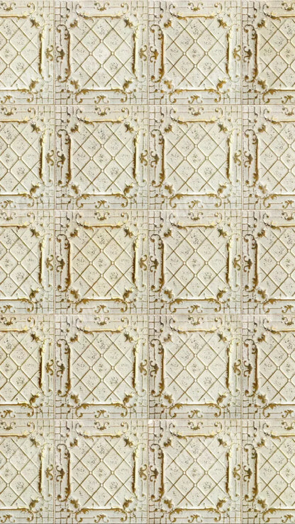 Cream Tiles 8X14 Ultracloth ( 96 X 168 Inch ) Backdrop