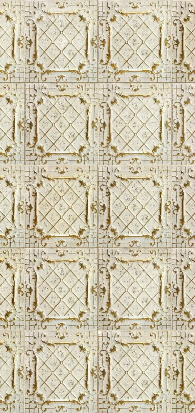 Cream Tiles 8X16 Ultracloth ( 96 X 192 Inch ) Backdrop