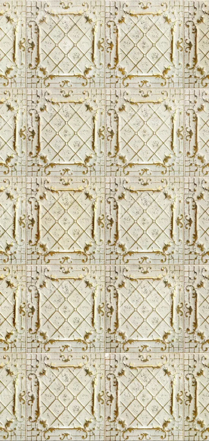 Cream Tiles 8X16 Ultracloth ( 96 X 192 Inch ) Backdrop