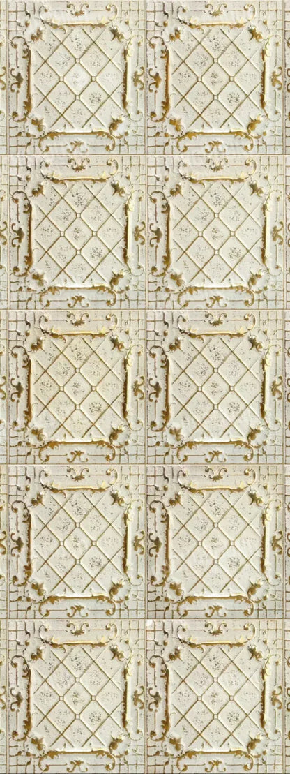 Cream Tiles 8X20 Ultracloth ( 96 X 240 Inch ) Backdrop