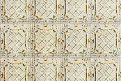 Cream Tiles 8X5 Ultracloth ( 96 X 60 Inch ) Backdrop