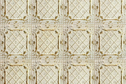 Cream Tiles 8X5 Ultracloth ( 96 X 60 Inch ) Backdrop